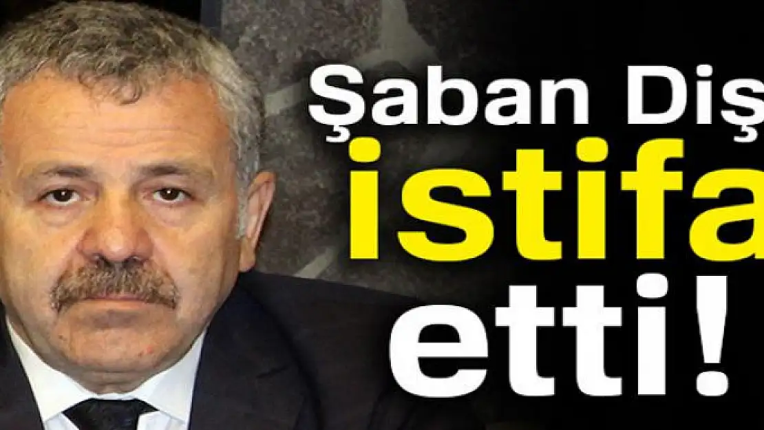 Şaban Dişli AK Parti Genel Başkan Başdanışmanlığından istifa etti 