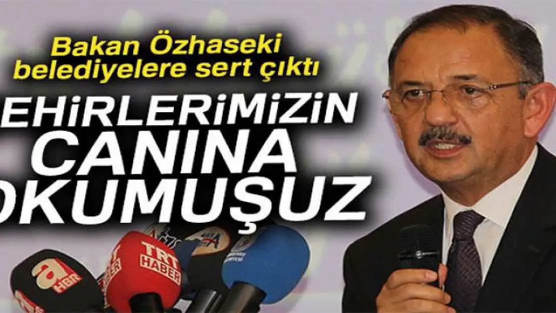 Bakan Özhaseki: 'Şehirlerimizin canına okumuşuz'