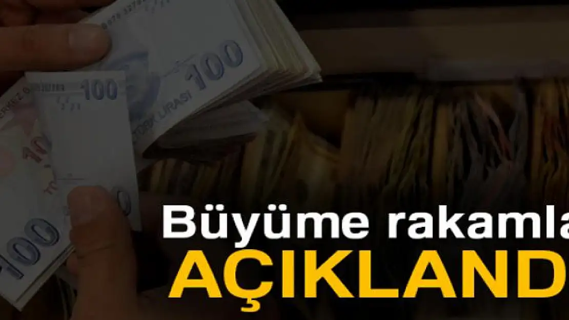 Üçüncü çeyrek büyüme rakamları açıklandı