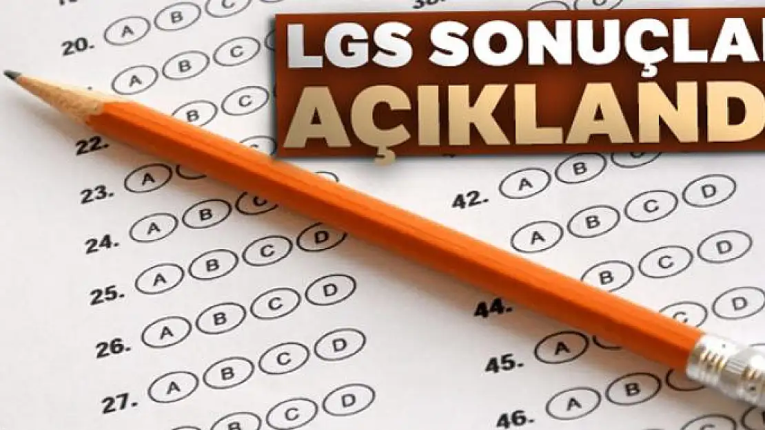 LGS sonuçları açıklandı!