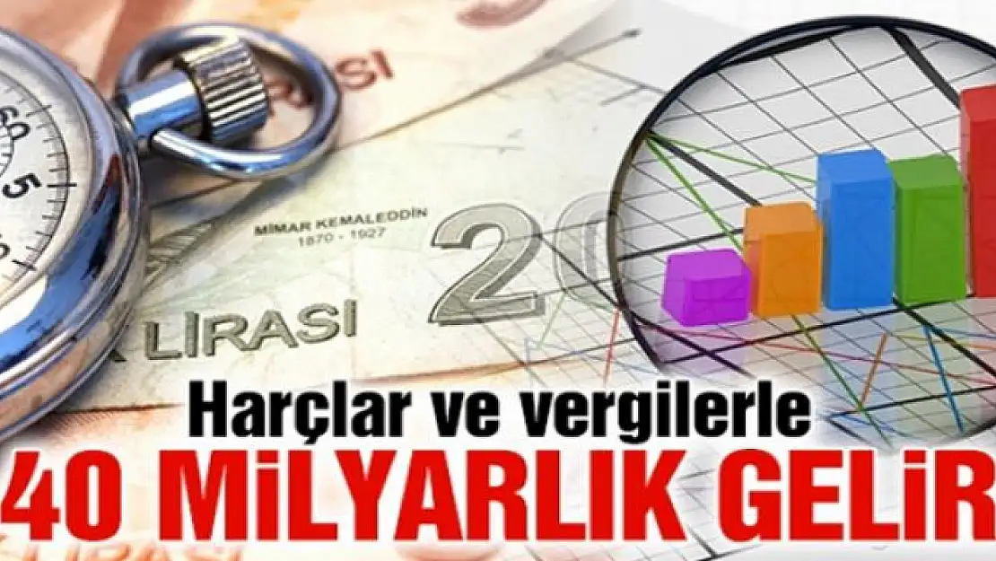 Devletin kasasına 40 milyar lira girecek