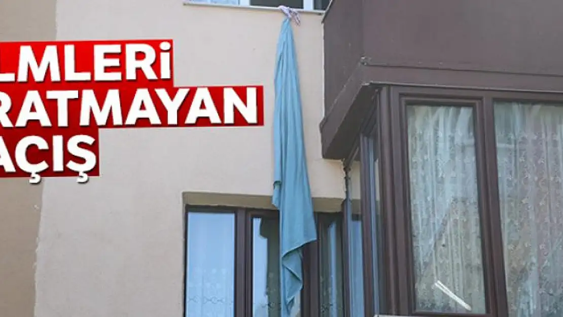 Sivas'ta filmleri aratmayan kaçış