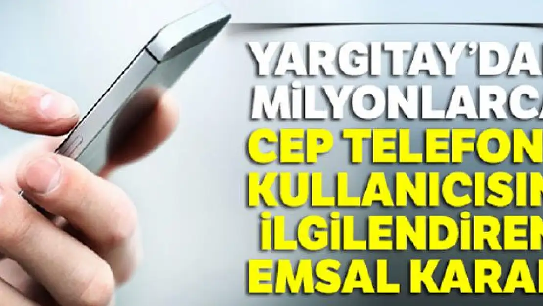 Bozulan telefonu mahkeme kararıyla iade etti