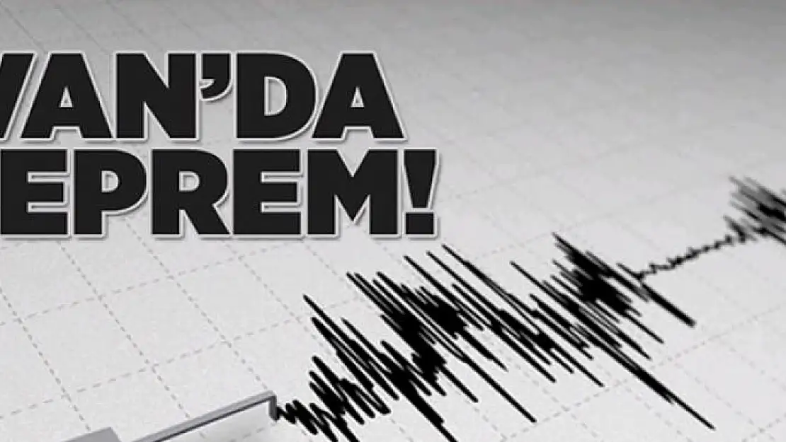 Van'da deprem