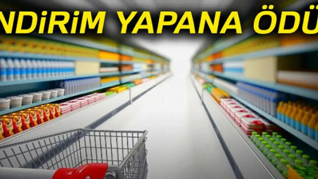 İndirim yapana ödül