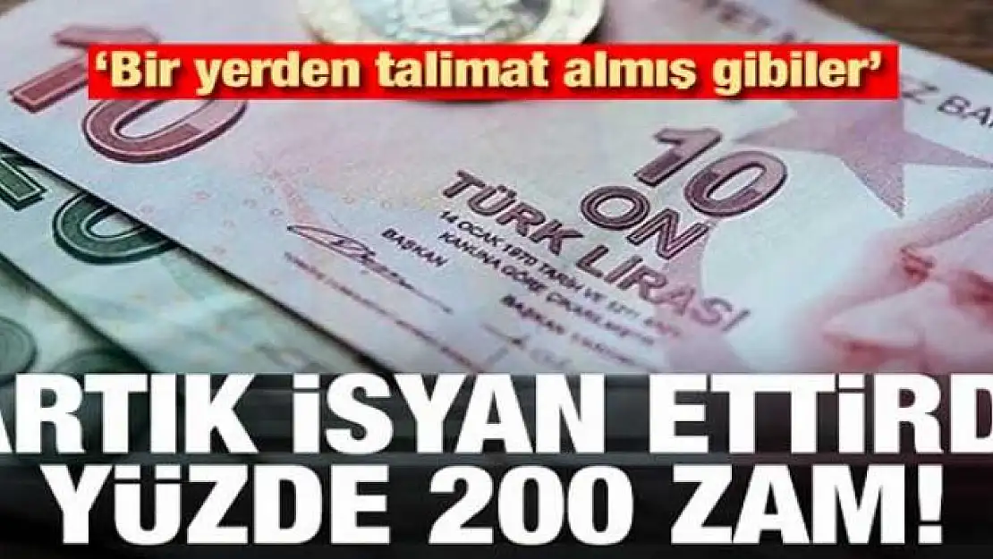 Yüzde 200 zam! Kilosu 28 TL'yi aştı