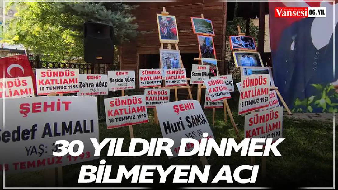 30 yıldır dinmek bilmeyen acı