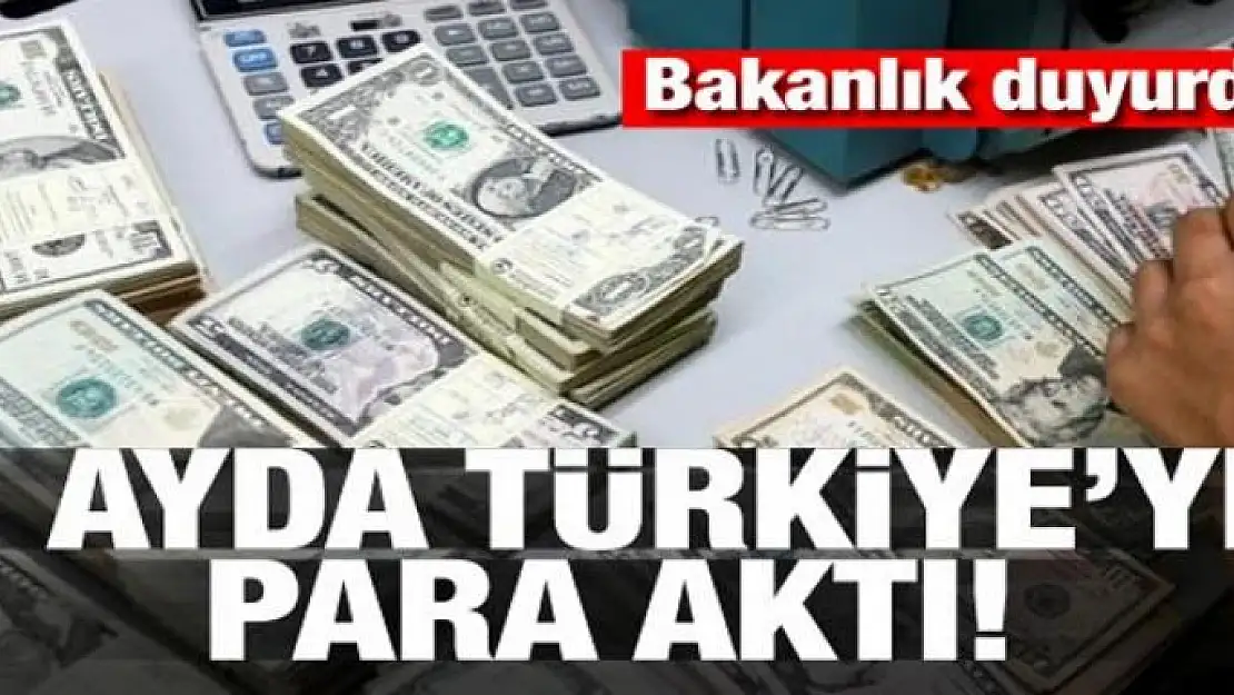 Bakanlık duyurdu! Türkiye'ye 1 milyar 125 milyon dolar...