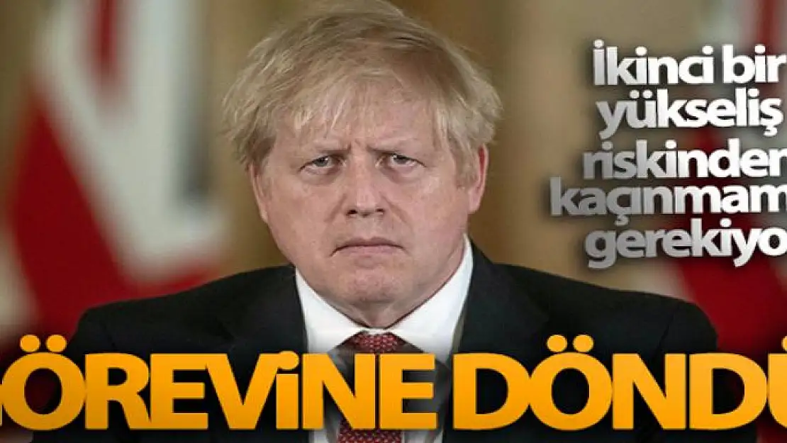 İngiltere Başbakanı Johnson göreve döndü