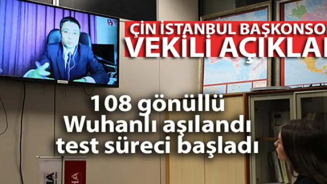 Çin İstanbul Başkonsolos Vekili Chen Su'dan aşı açıklaması