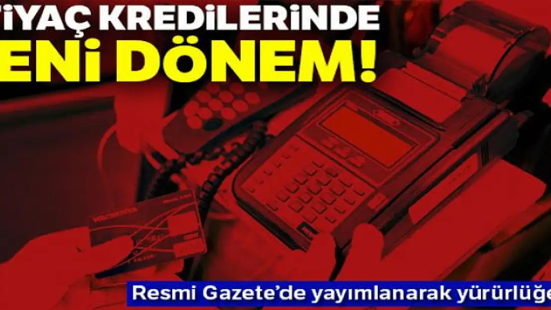 BDDK'da yönetmelik değişikliği: Kredilere yapılandırma imkanı geldi