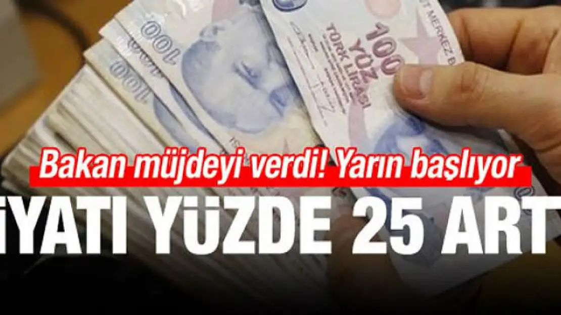 Bakan'dan binlerce kişiye müjde! Yarın başlıyor