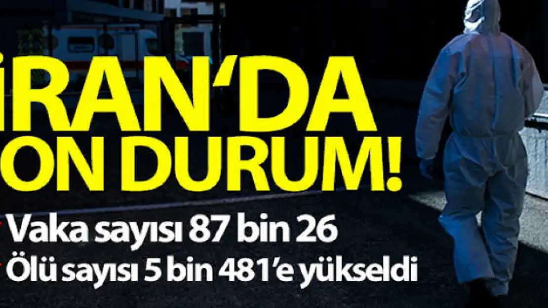 İran'da 24 saatte korona virüsten 90 ölüm daha