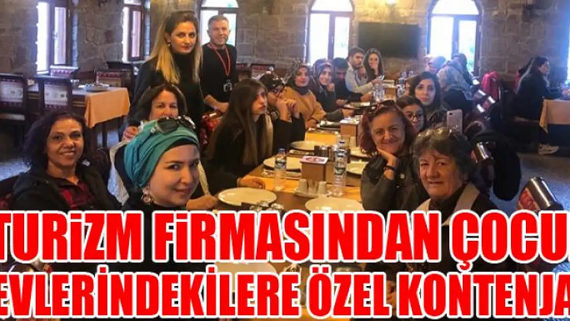 Turizm firmasından Çocuk Evlerindekilere özel kontenjan