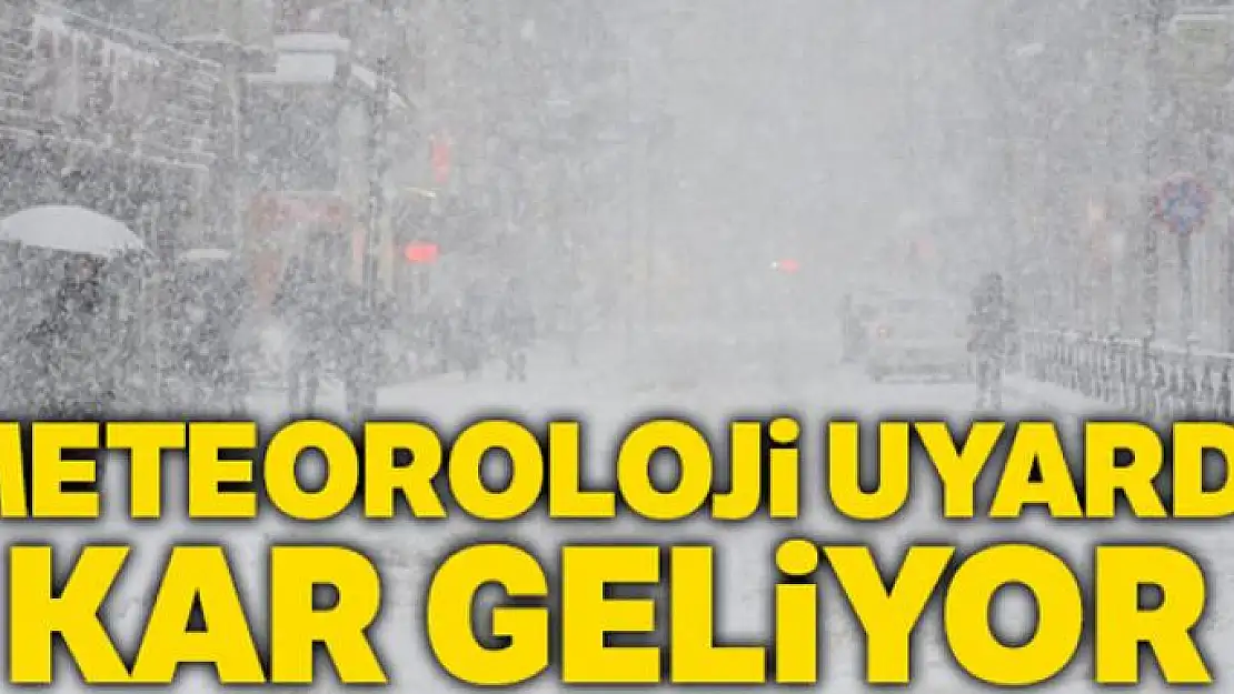 Meteoroloji uyardı! Kar geliyor, 3 Mart 2019 yurtta hava durumu