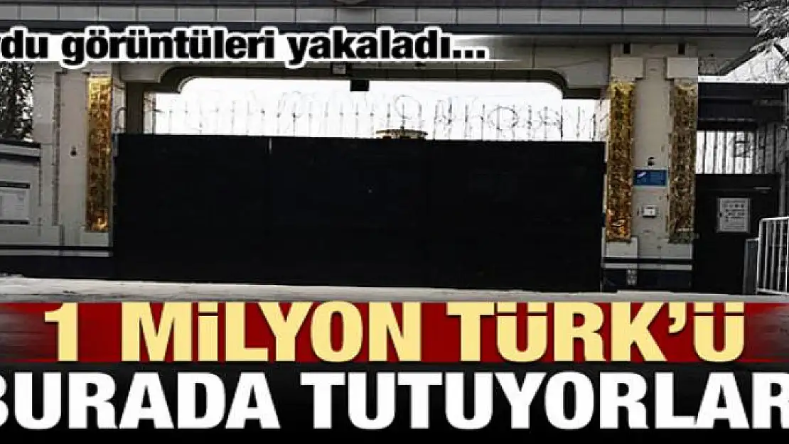 1 milyon Türk'ü burada tutuyorlar! Uydu yakaladı