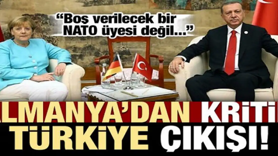 Almanya'dan Türkiye çıkışı! Kritik NATO uyarısı