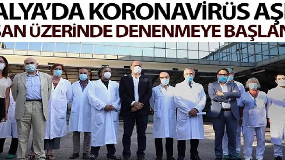 İtalya'da koronavirüs aşısı insan üzerinde denenmeye başlandı