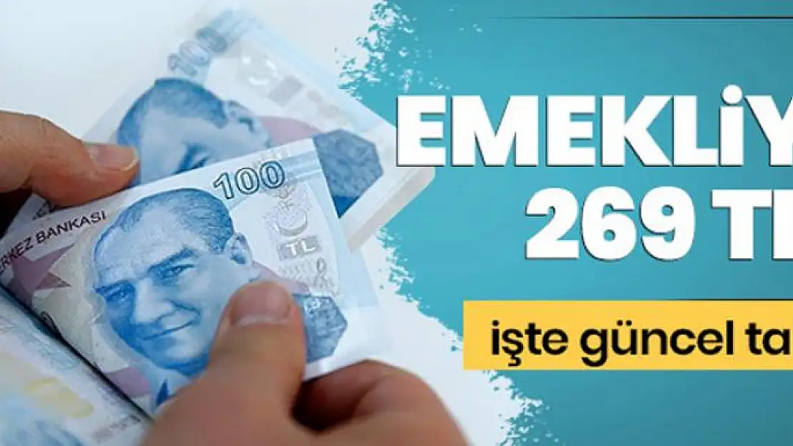 Emekliye 269 TL! SSK ve Bağ-Kur emeklisinin zamlı maaşları ne kadar olacak?