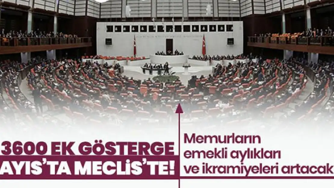 3600 ek gösterge Mayıs'ta Meclis'te!