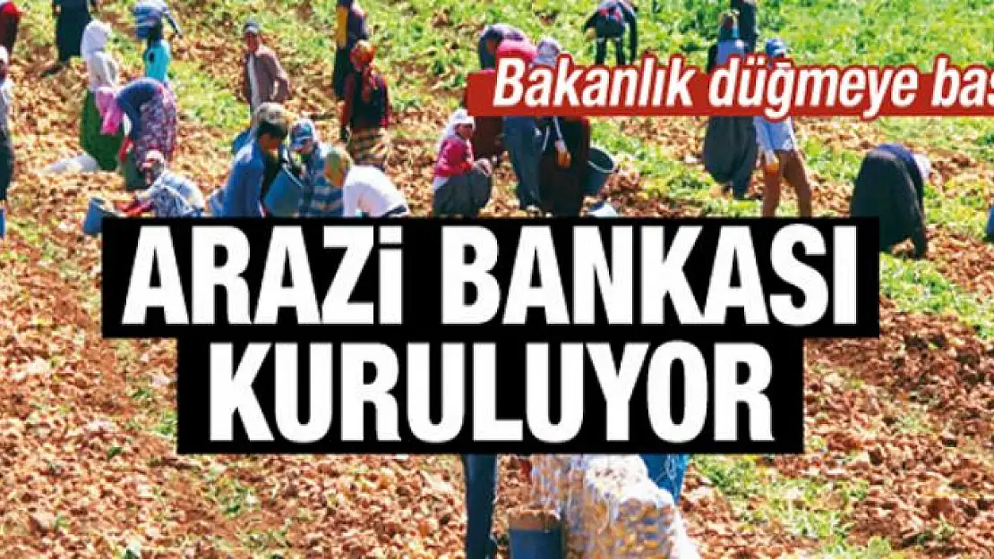 Arazi bankası kuruluyor