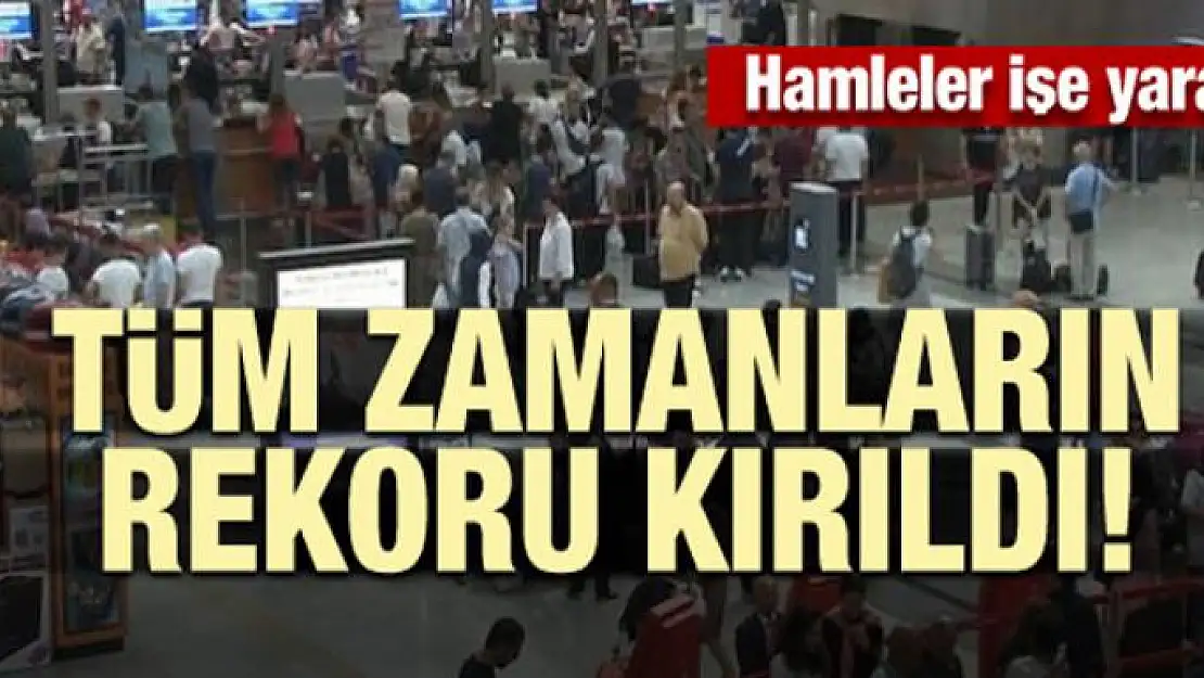 Hamleler işe yaradı! Tüm zamanların rekoru kırıldı