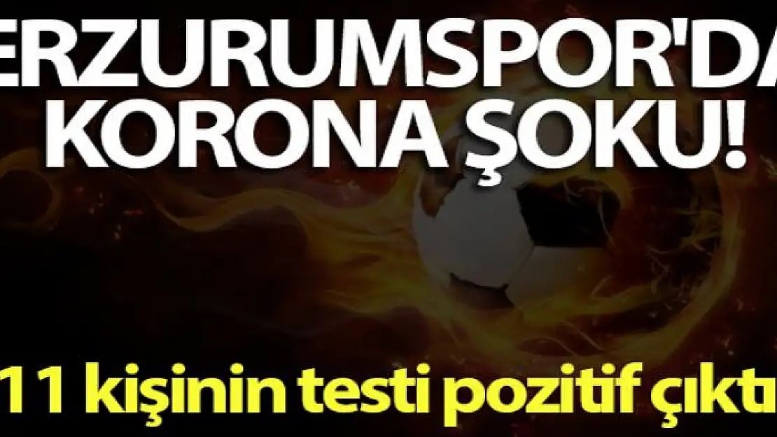 BB Erzurumspor'da 11 kişinin korona virüs testi pozitif çıktı