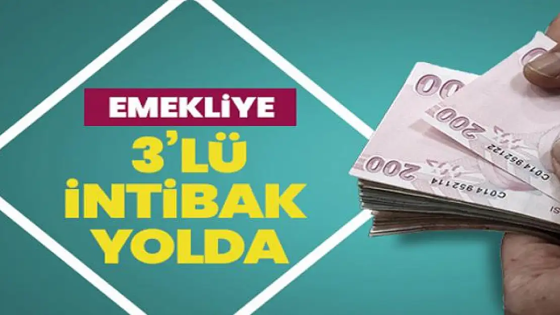 Maaşı düşük emekliye 3 müjde birden