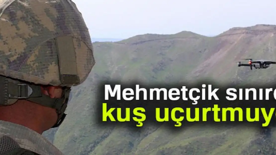 Mehmetçik sınırda kuş uçurtmuyor