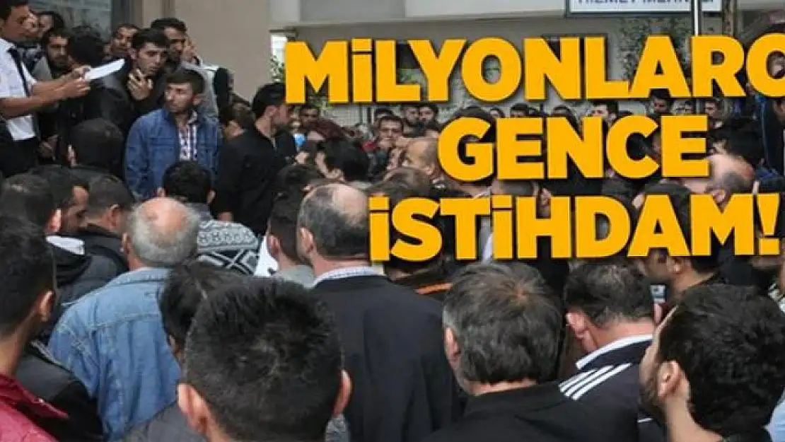 3.2 milyon gence iş 