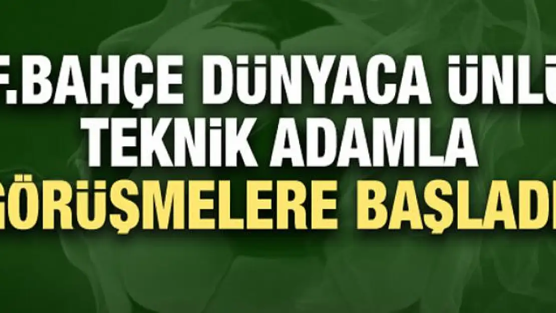 İşte Fenerbahçe'nin görüştüğü iki isim!