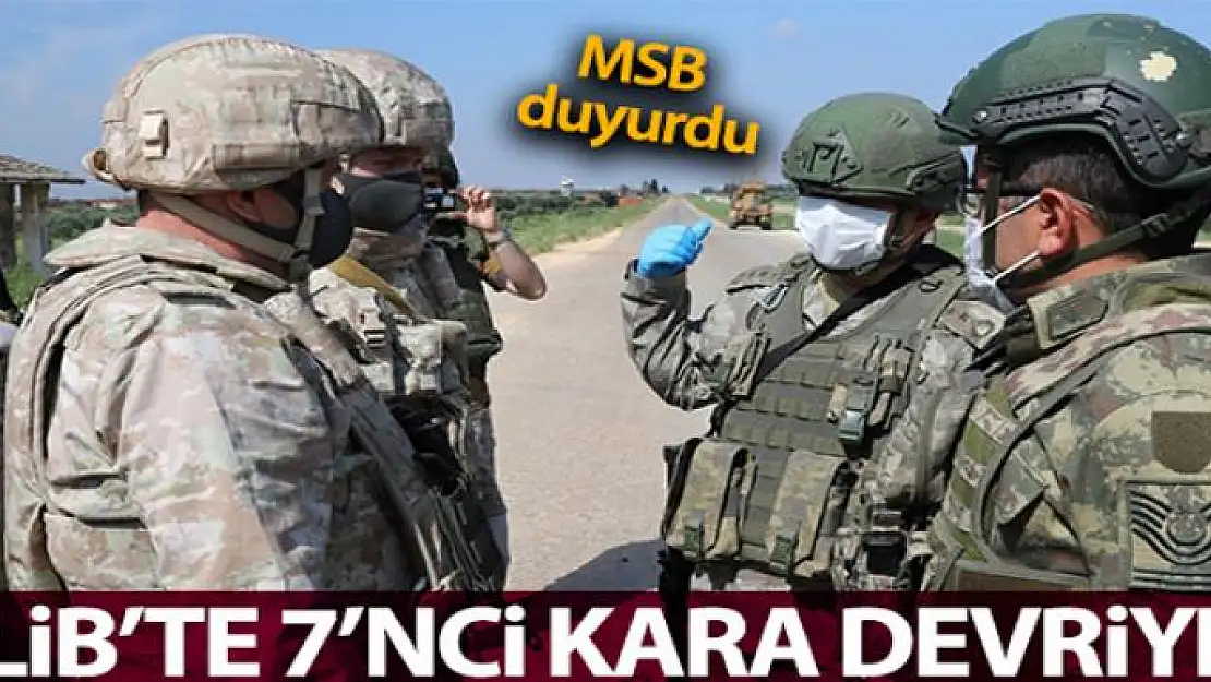 İdlib'de 7'nci Türk-Rus Birleşik Kara Devriyesi gerçekleştirildi