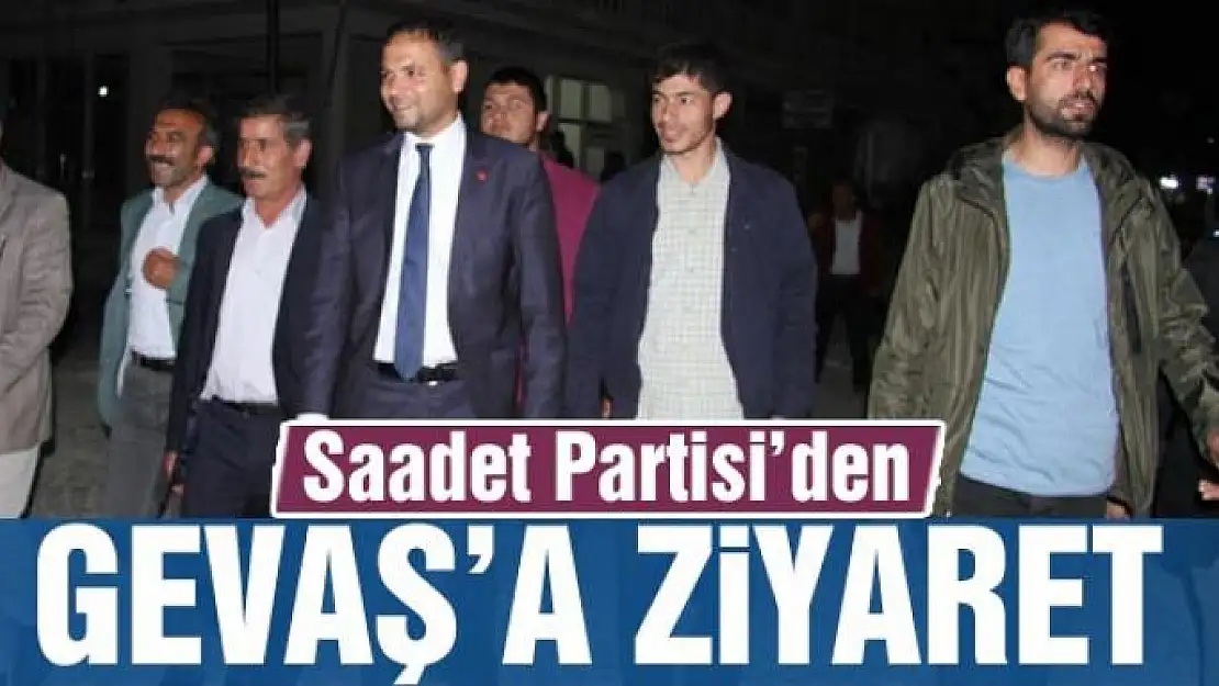 SP'den Gevaş'a ziyaret