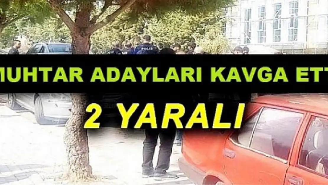 Diyarbakır'da muhtar adayları arasında kavga: 2 yaralı