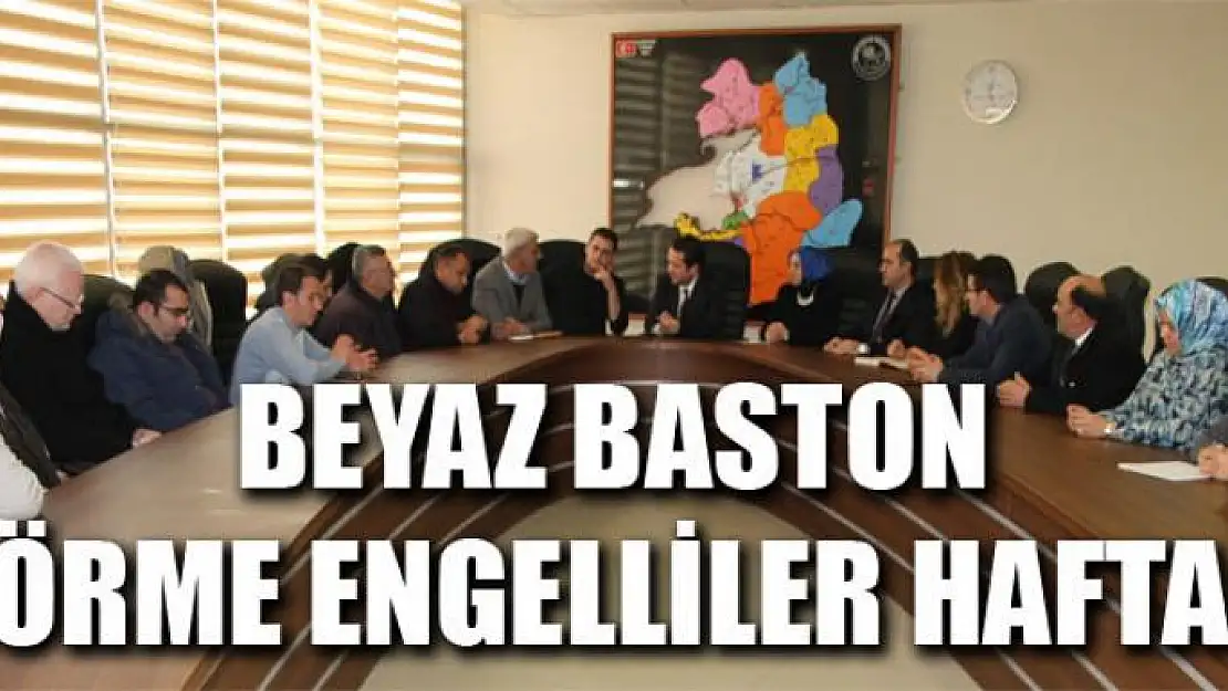 Beyaz Baston Görme Engelliler Haftası