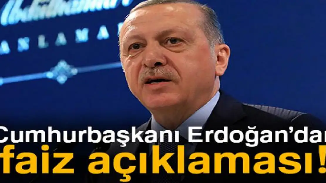 Cumhurbaşkanı Erdoğan'dan önemli açıklamalar!