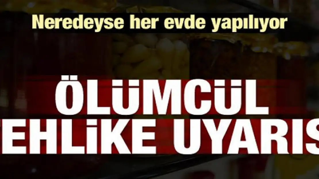 Her evde yapılıyor! Ölümcül tehlike uyarısı