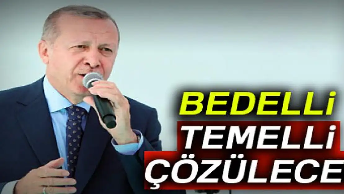 'Bedelli, temelli çözülecek'