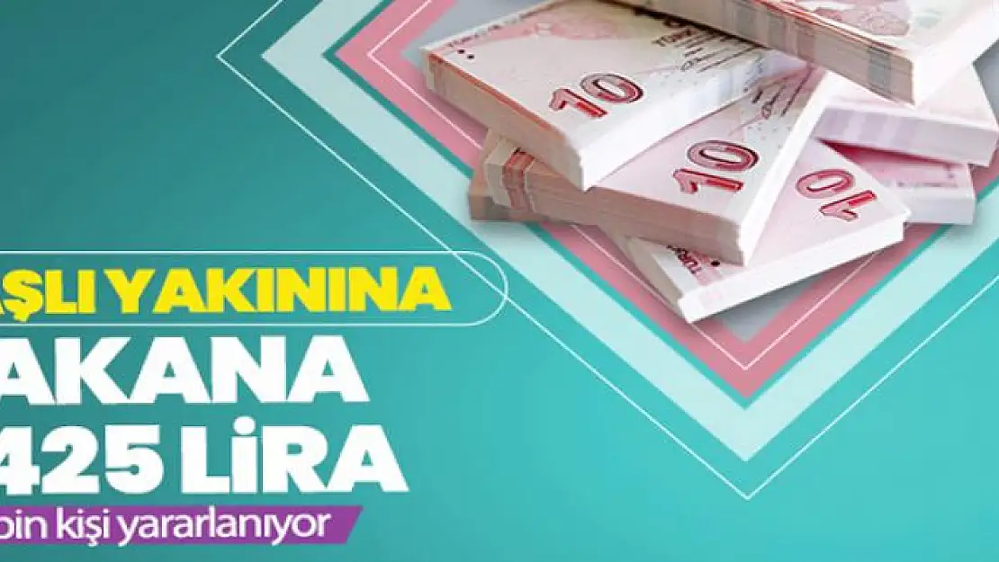 Yaşlı yakınına bakana 1.475 lira destek