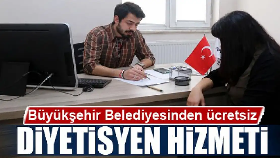 Van Büyükşehir Belediyesinden ücretsiz diyetisyen hizmeti