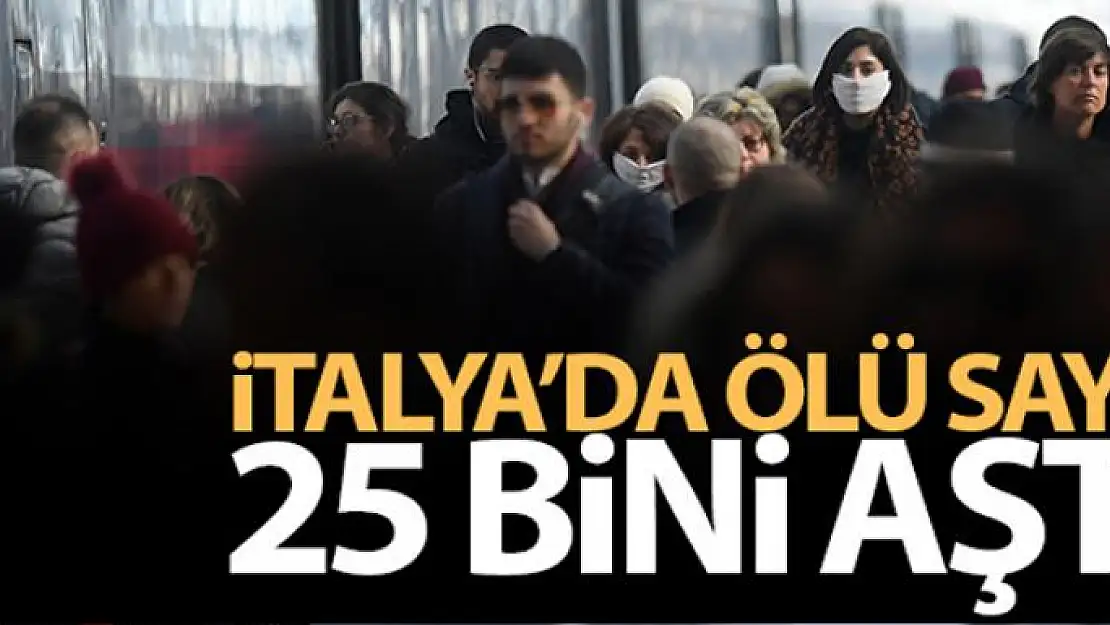 İtalya'da son 24 saatte 437 kişi öldü, can kaybı 25 bini aştı