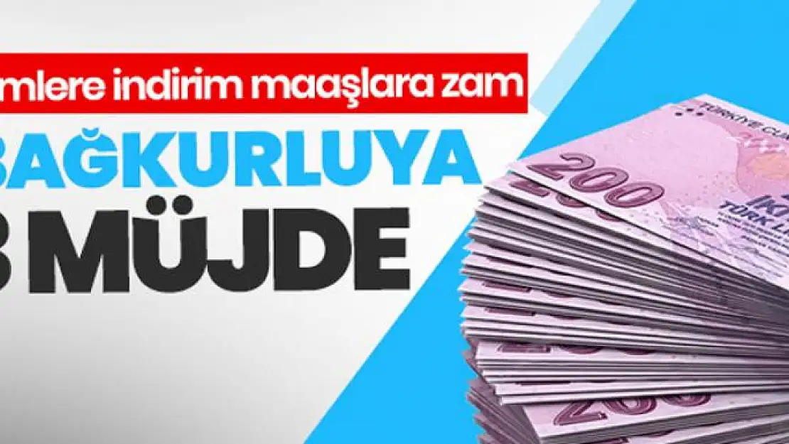 Binlerce kişiye müjde: Primlere indirim maaşa zam