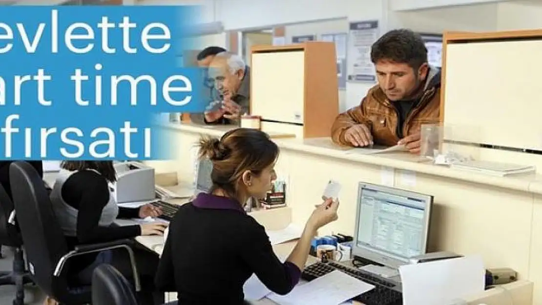 Gençlere part-time iş 