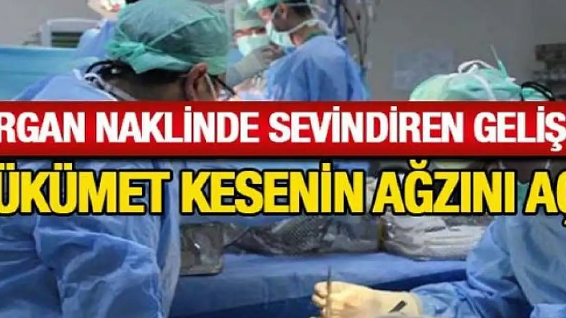 Organ ve doku nakline destek 