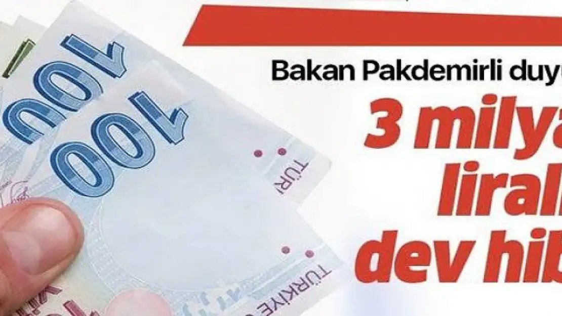 Bakan Pakdemirli: Kırsala 3 milyar liralık hibe desteği verdik