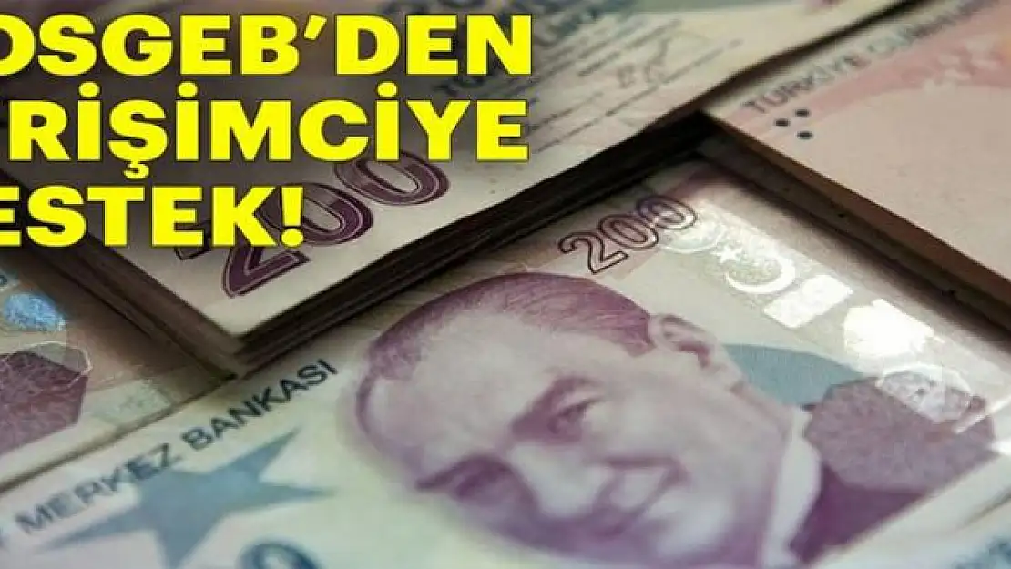 Küçük işletmelere büyük destek 