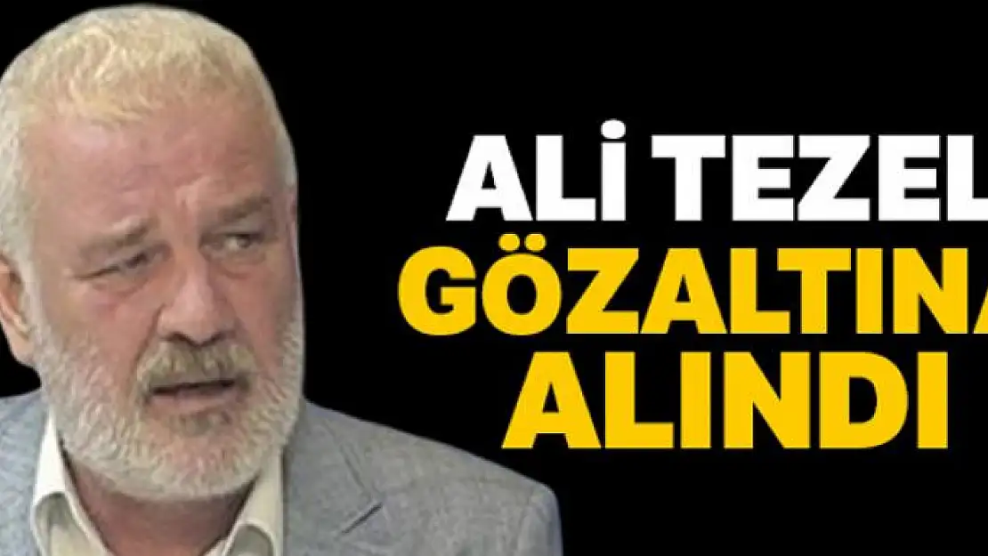 Sosyal güvenlik uzmanı Ali Tezel, FETÖ propagandasından gözaltında