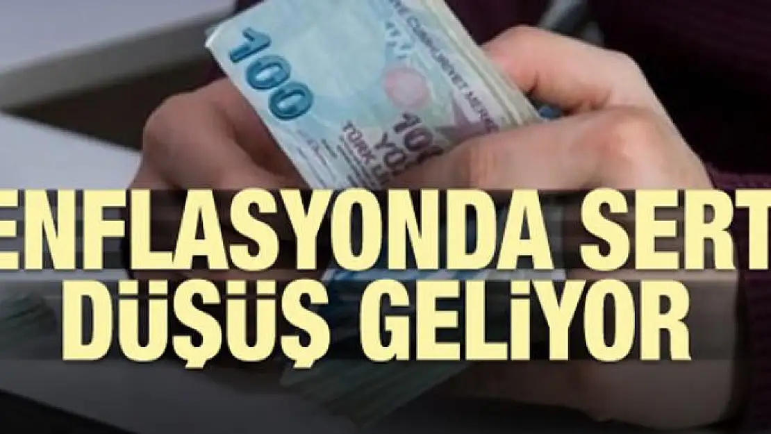 Yıllık enflasyonda sert düşüş geliyor