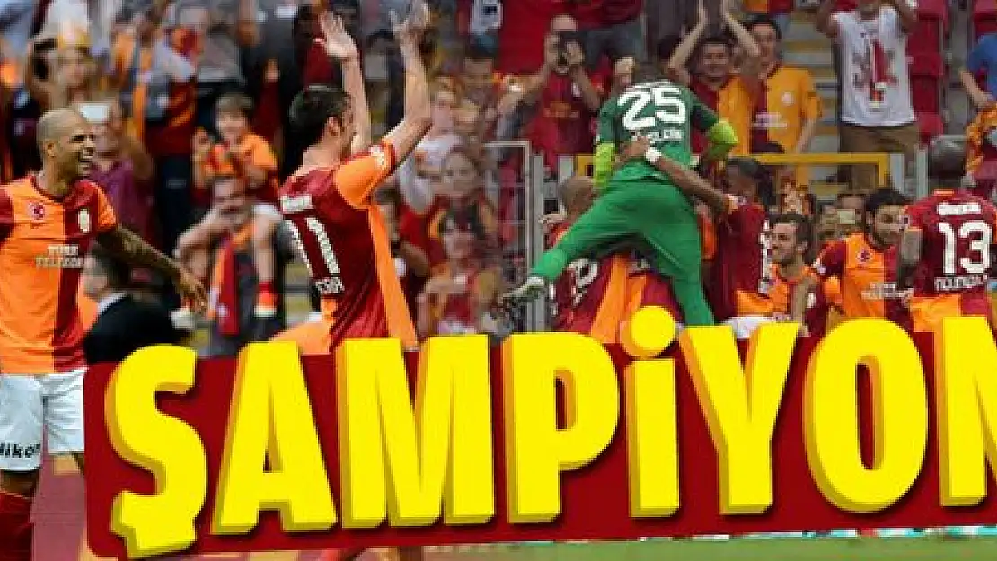 Galatasaray 'resmen' Şampiyon