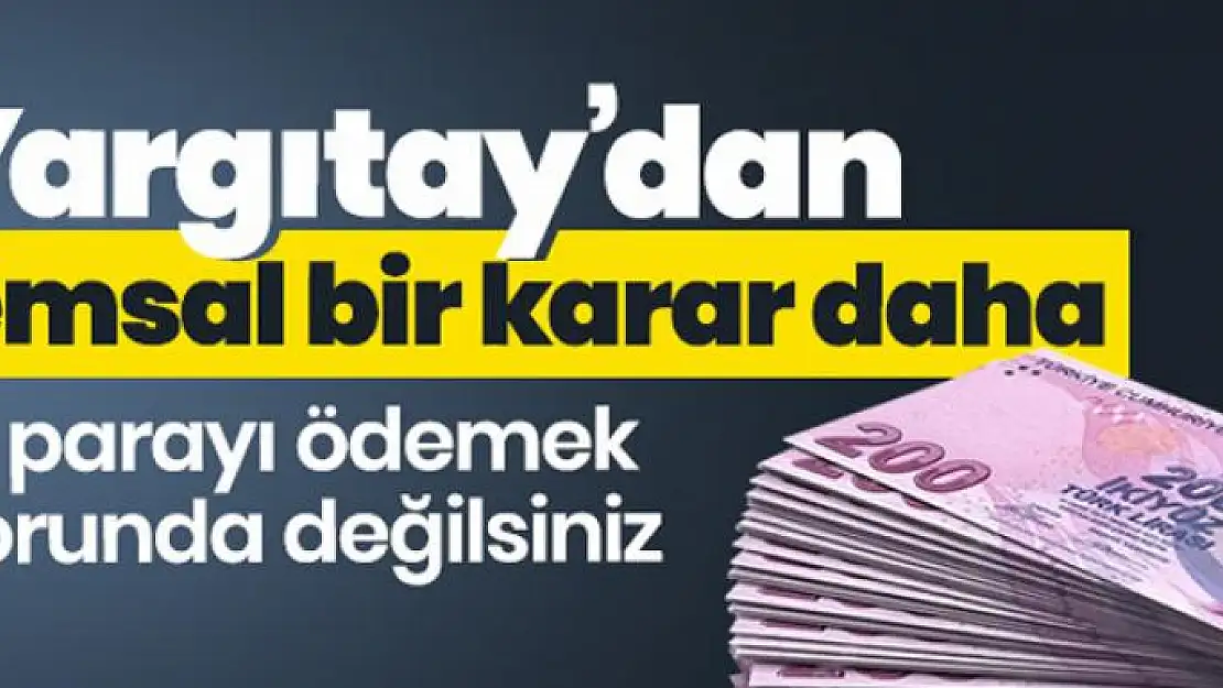 Yargıtay'dan emsal çatı karar! 